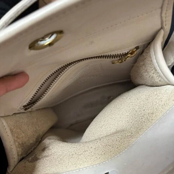 four bag vintage coach lot (spectator, geometric, ocean, berkeley suede) - Picture 11 of 15